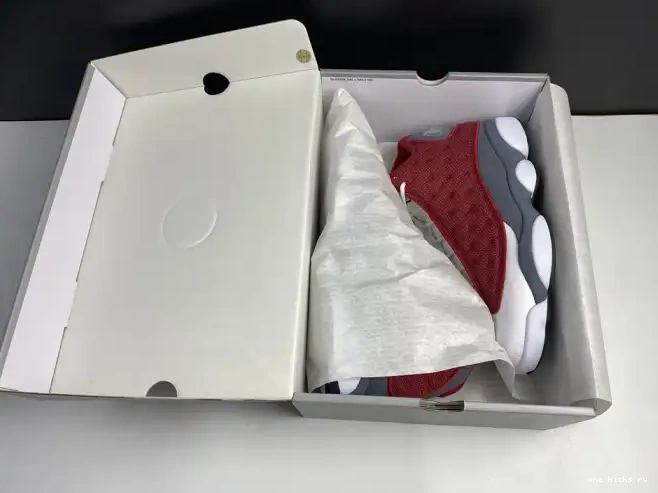 Chep Onekick 13 Flint Gym 414571-600 Air Grey Retro Jordan Red 0516